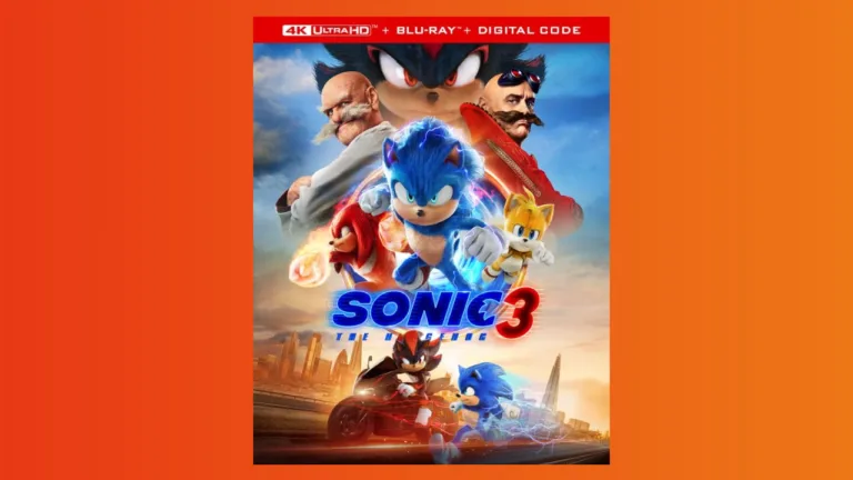 Sonic The Hedgehog 3 4K Blu-Ray Steelbook Is Up For Preorder At Amazon