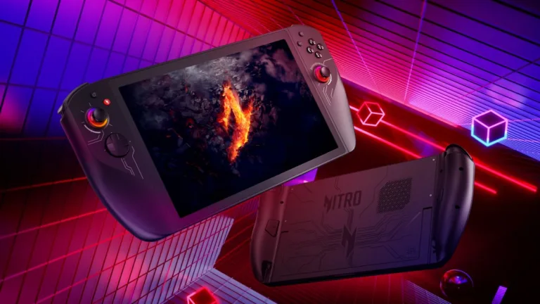 CES 2025: Acer Nitro Blaze 11, Nitro Blaze 8 Handheld Console Launched Alongside Nitro Mobile Controller