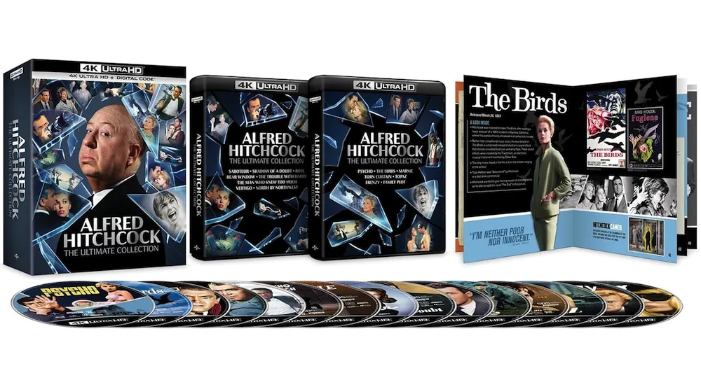 Alfred Hitchcock 15-Film 4K Blu-Ray Ultimate Collection Is Up For Preorder