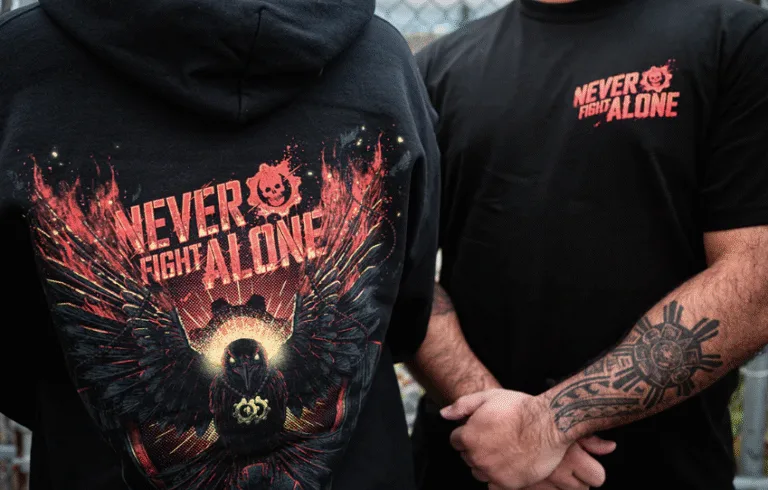 Buying This New Gears Of War T-Shirt Supports Crisis Text Line