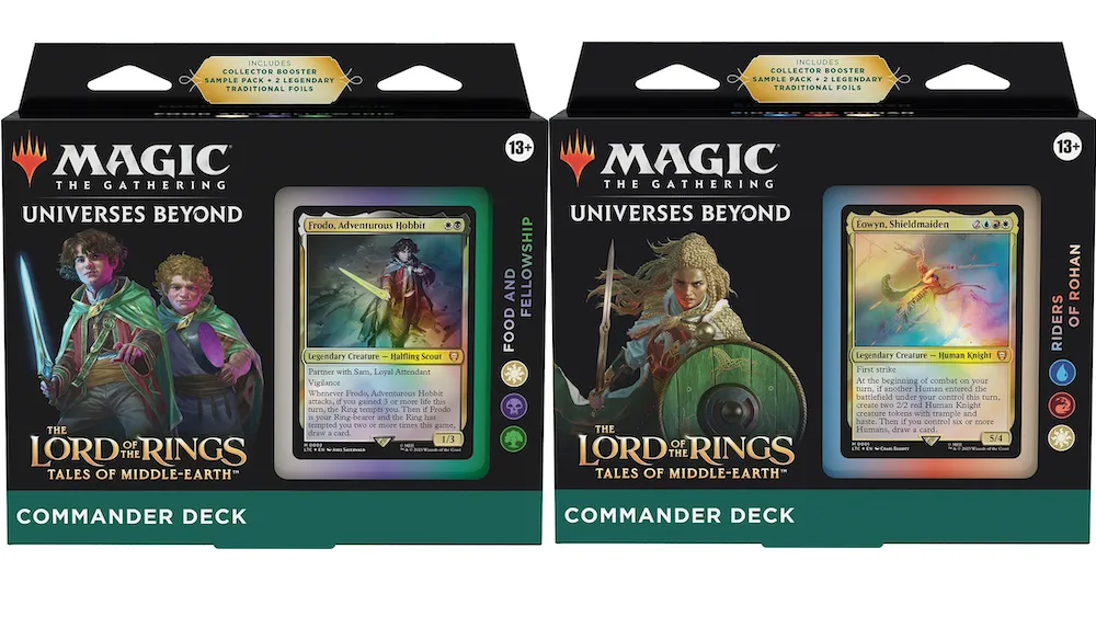 Lord Of The Rings Magic: The Gathering Commander Decks Restocked At Amazon