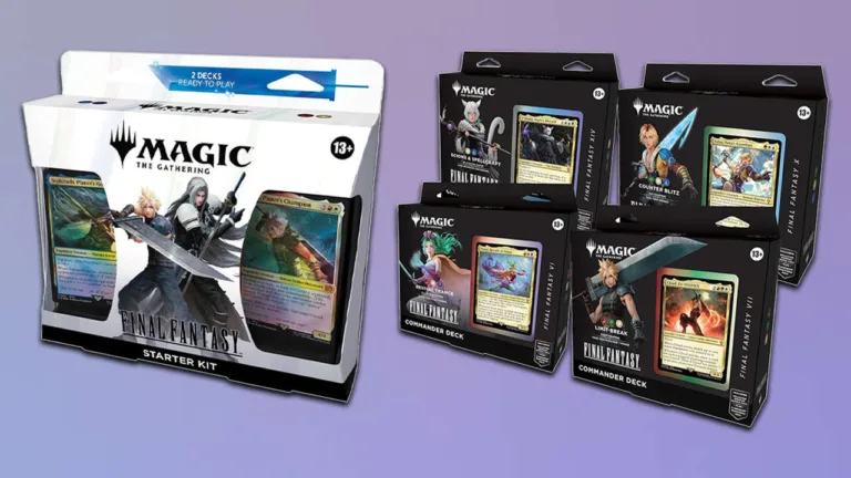 Magic: The Gathering Final Fantasy Commander Deck Bundle Is Over $100 Off